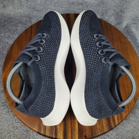 Allbirds Tree Dasher Shoes Men's 8 Blue Lace Up Athletic Running Sneakers - Picture 5 of 9